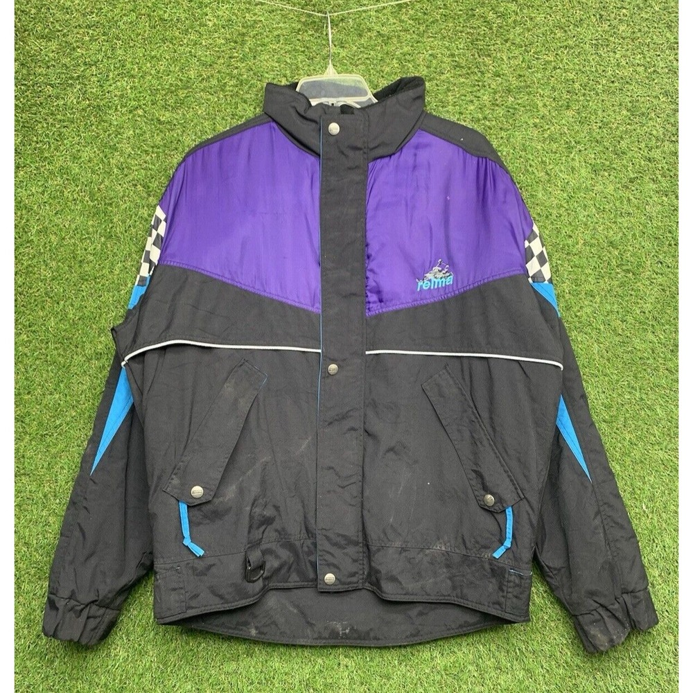REIMA Snow Coat Mens XL Puffer 90s Snowsports Board Snowmobile Winter Jacket